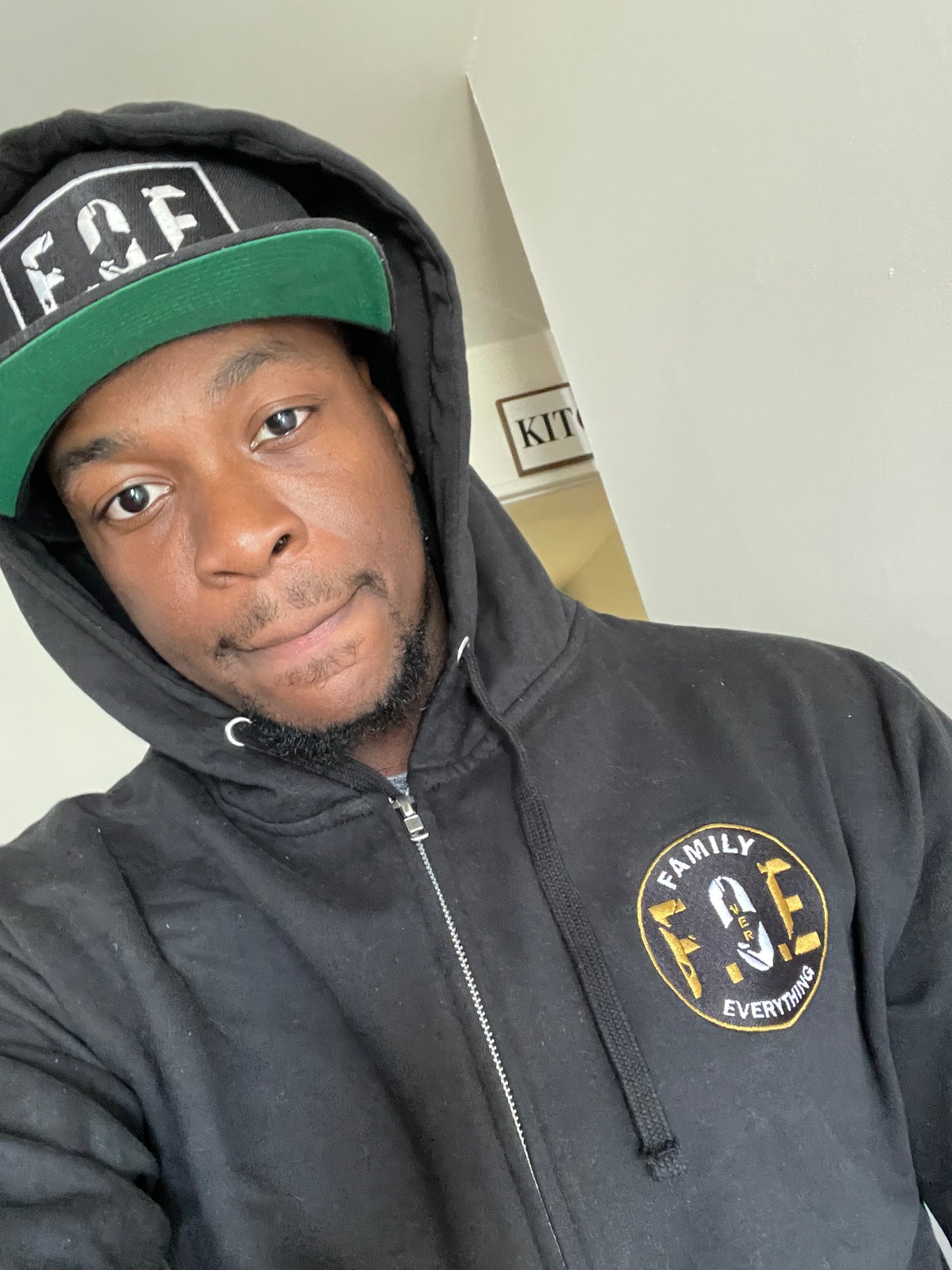 FOE Logo Emb Hoodie WG
