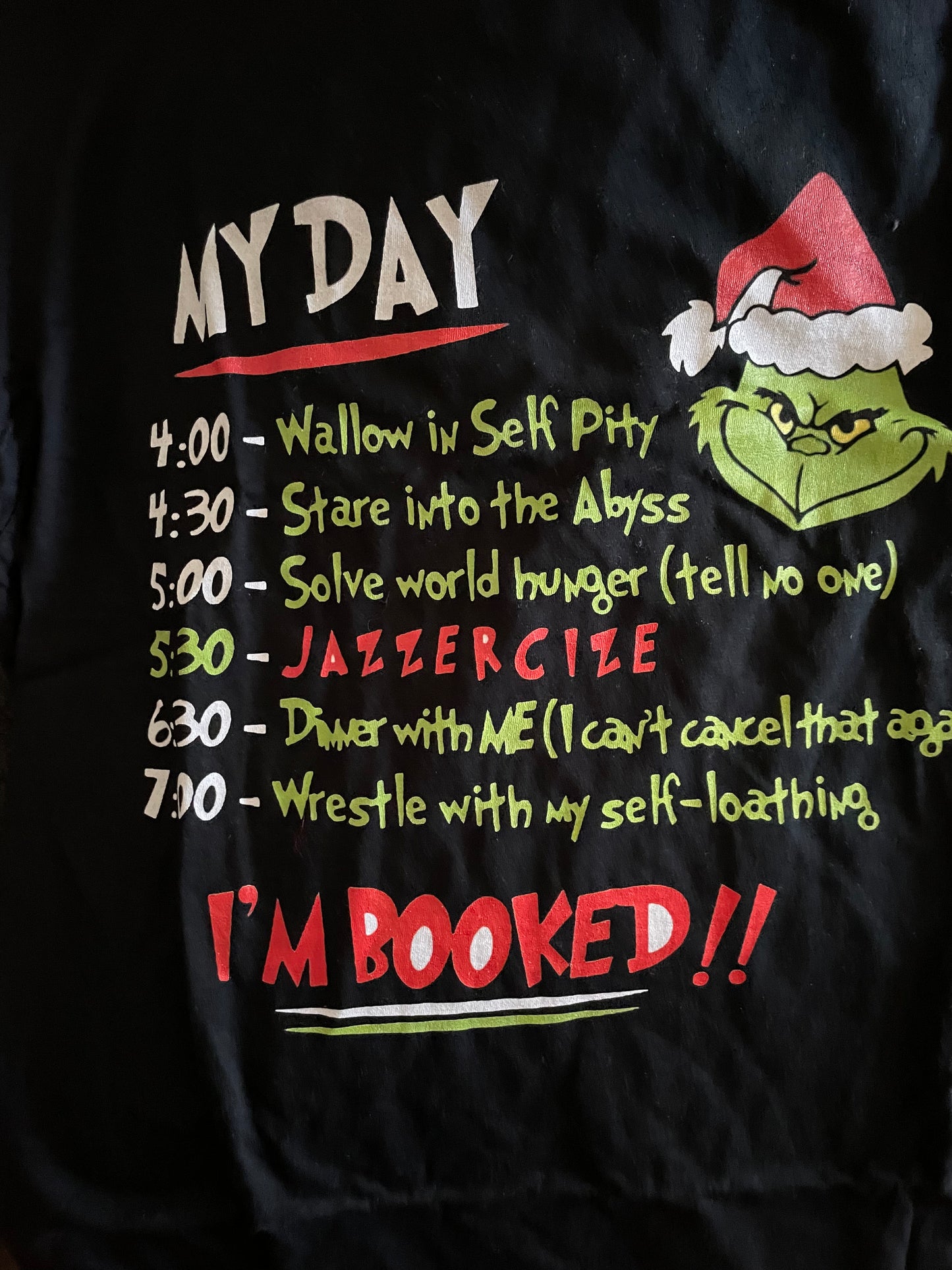 Grinch Im Booked Soft Tee