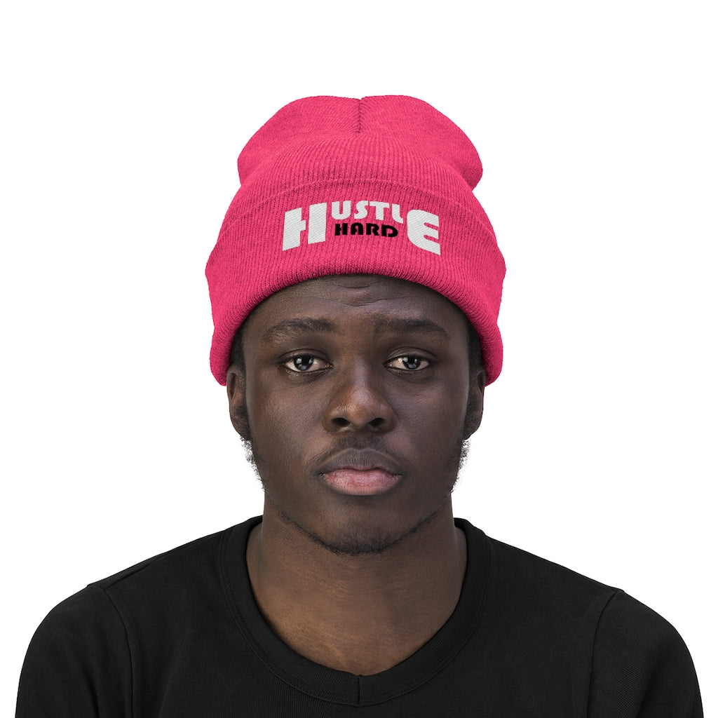 Hustle Hard Knit Beanie