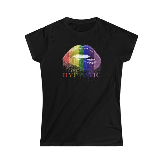 Hypnotic Lips Rainbow Tee