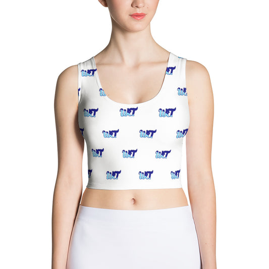 Wet Wet White Crop Top