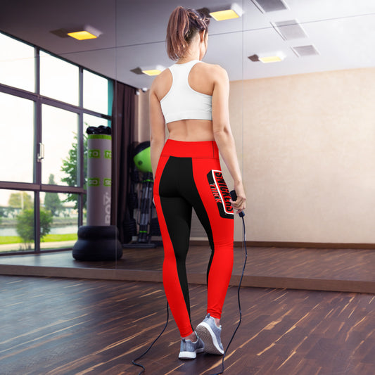 Snickers Thick Red Black