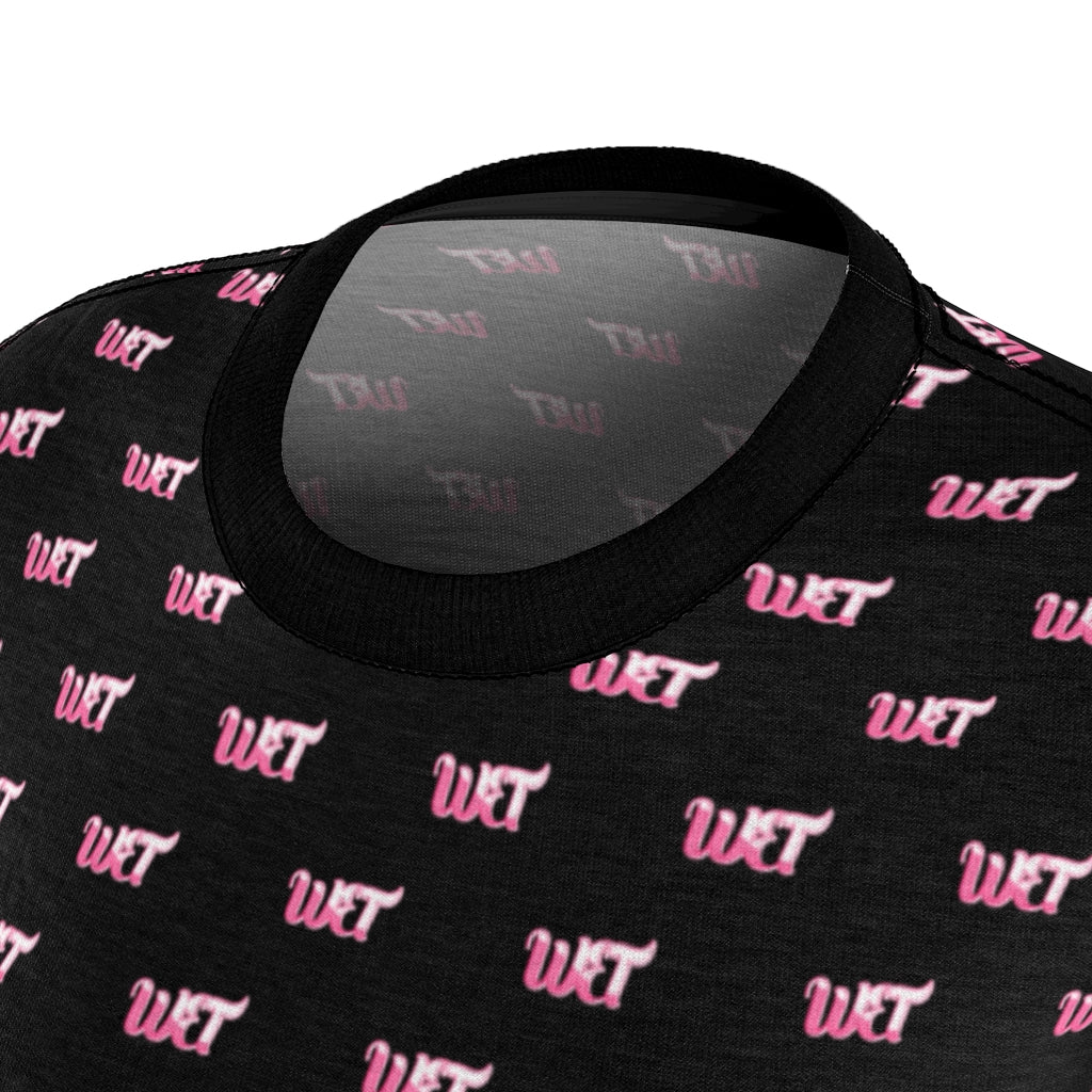 WET WET Pink Black Tee