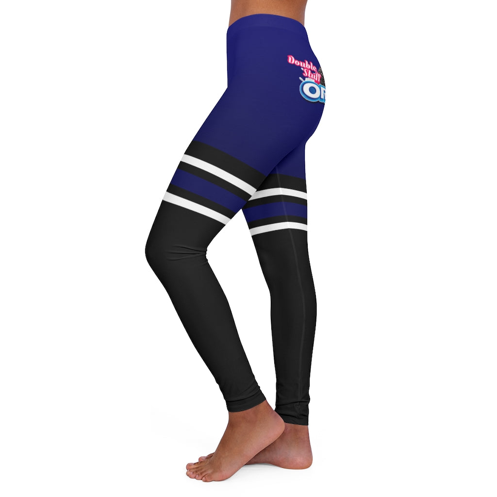 Oreo Knee Highs Navy Blue Black