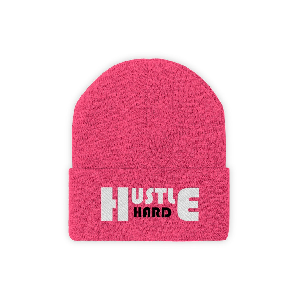 Hustle Hard Knit Beanie