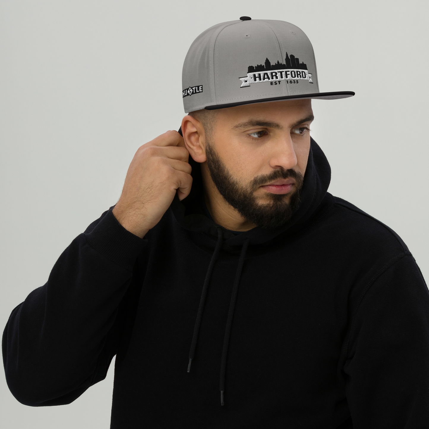Hartford Est 1635 Hustle FOE Snapback Hat