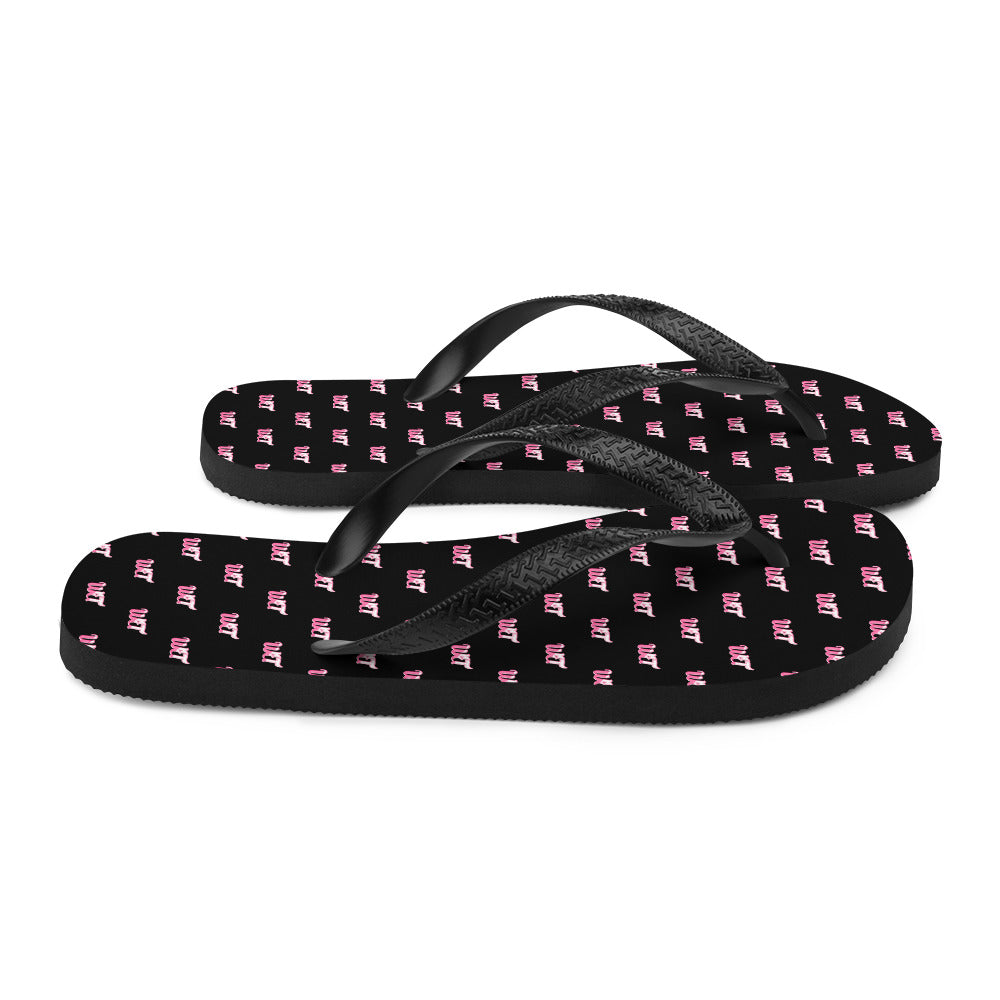 WET WET Black Flip-Flops