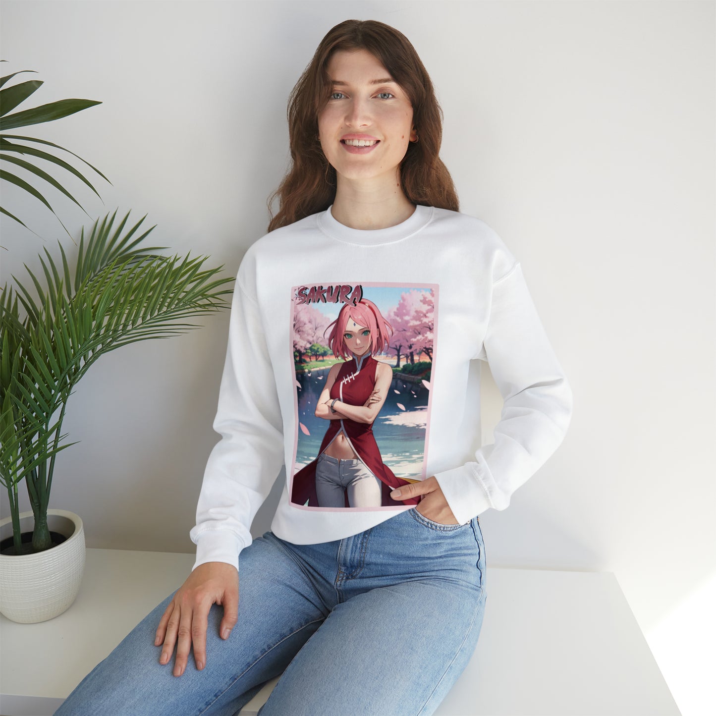 Sakura 1b Crewneck Sweatshirt