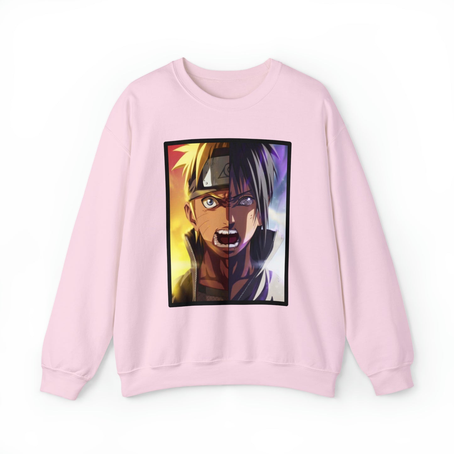 Sasuke x Naruto 2b/c Border Crewneck Sweatshirt