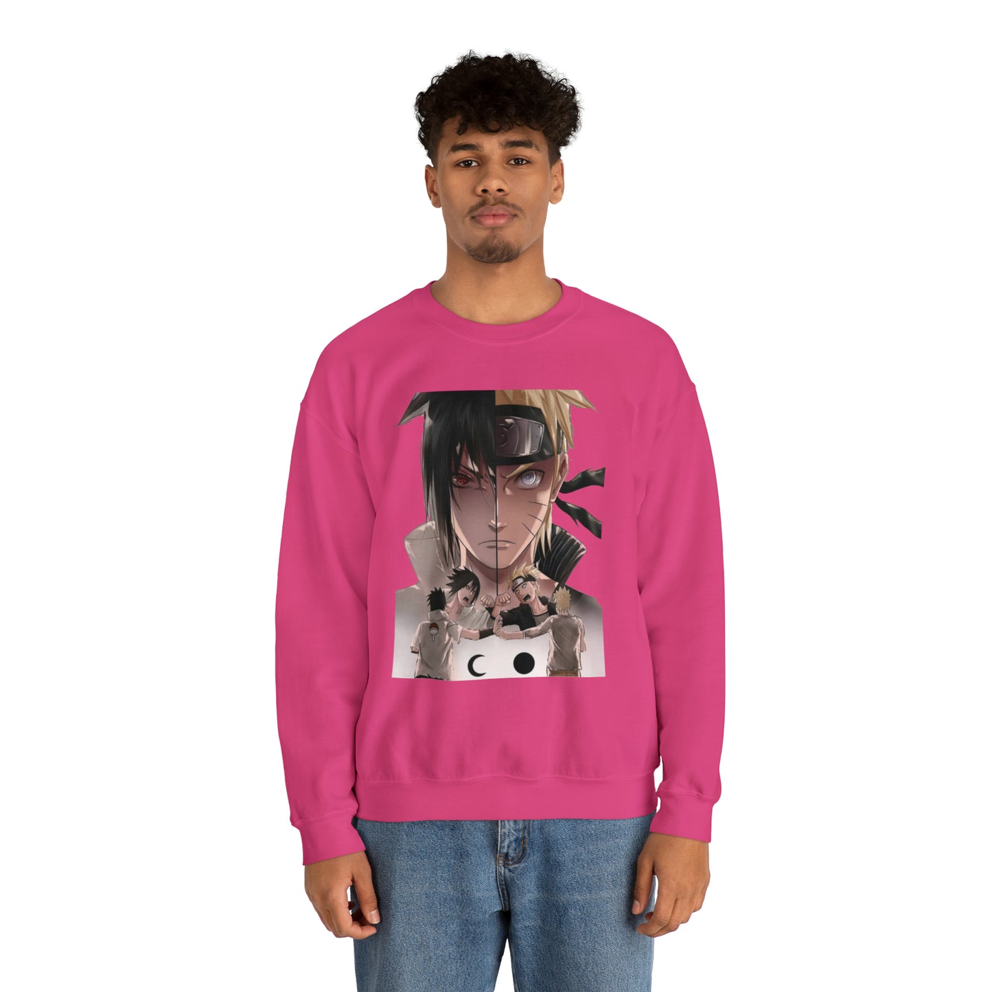 Sasuke x Naruto 1b Crewneck Sweatshirt