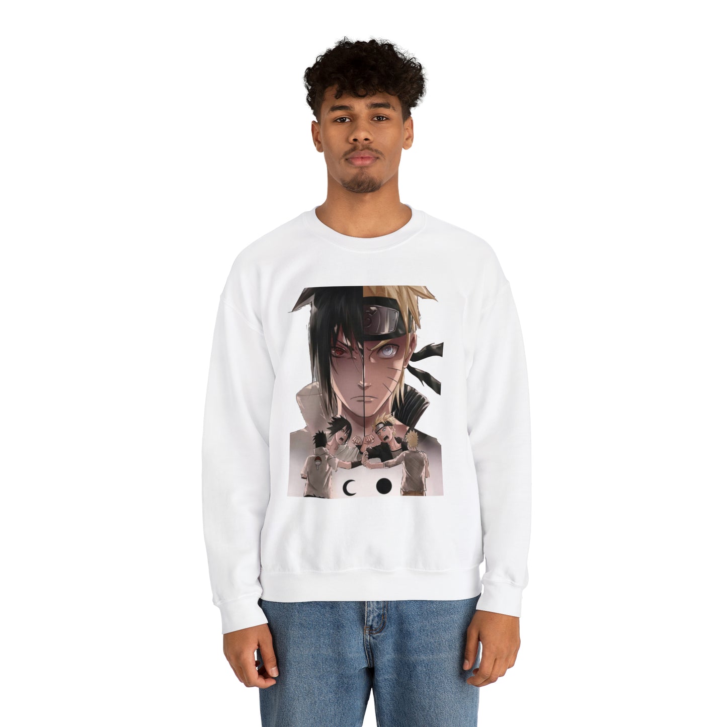 Sasuke x Naruto 1b Crewneck Sweatshirt