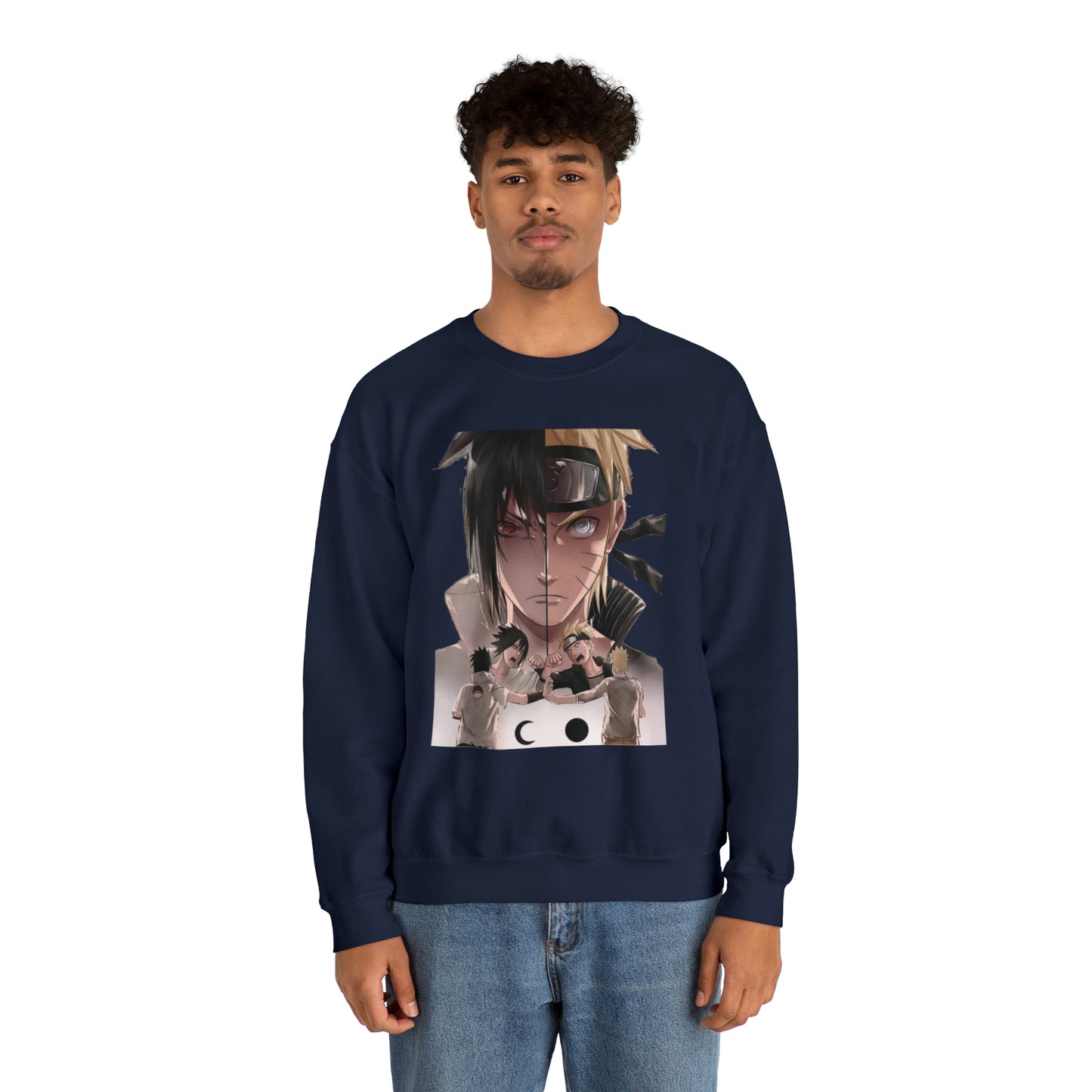 Sasuke x Naruto 1b Crewneck Sweatshirt