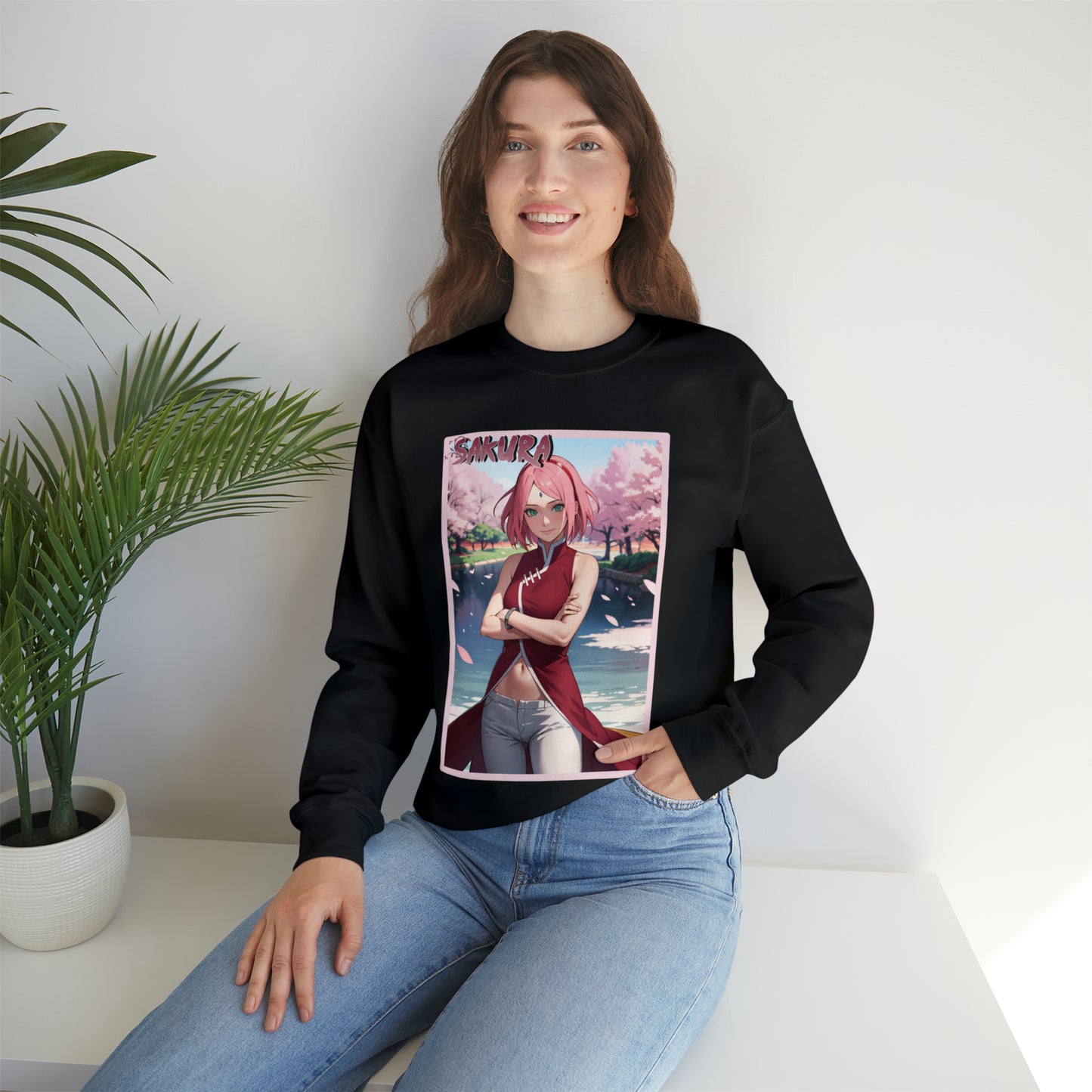 Sakura 1b Crewneck Sweatshirt