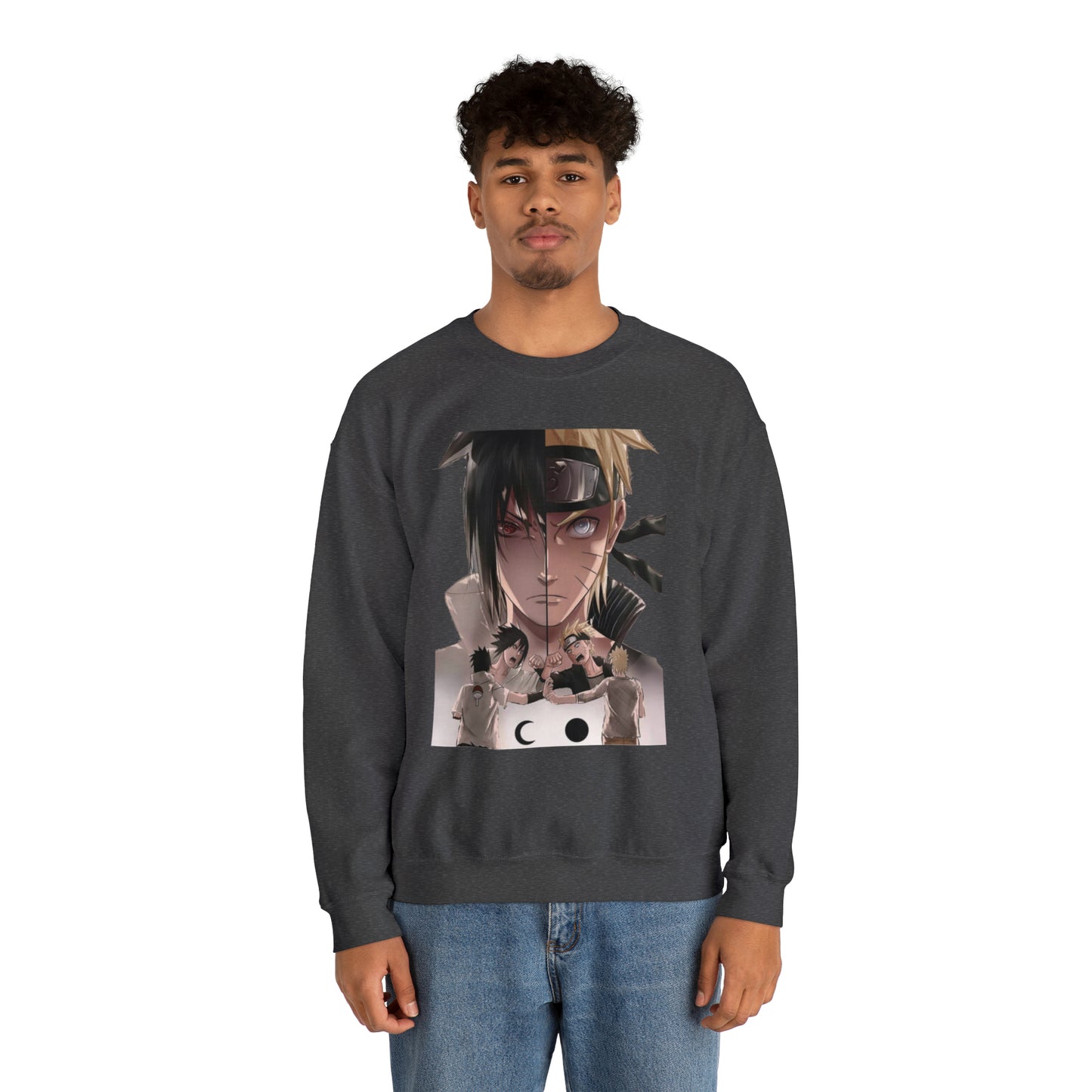 Sasuke x Naruto 1b Crewneck Sweatshirt