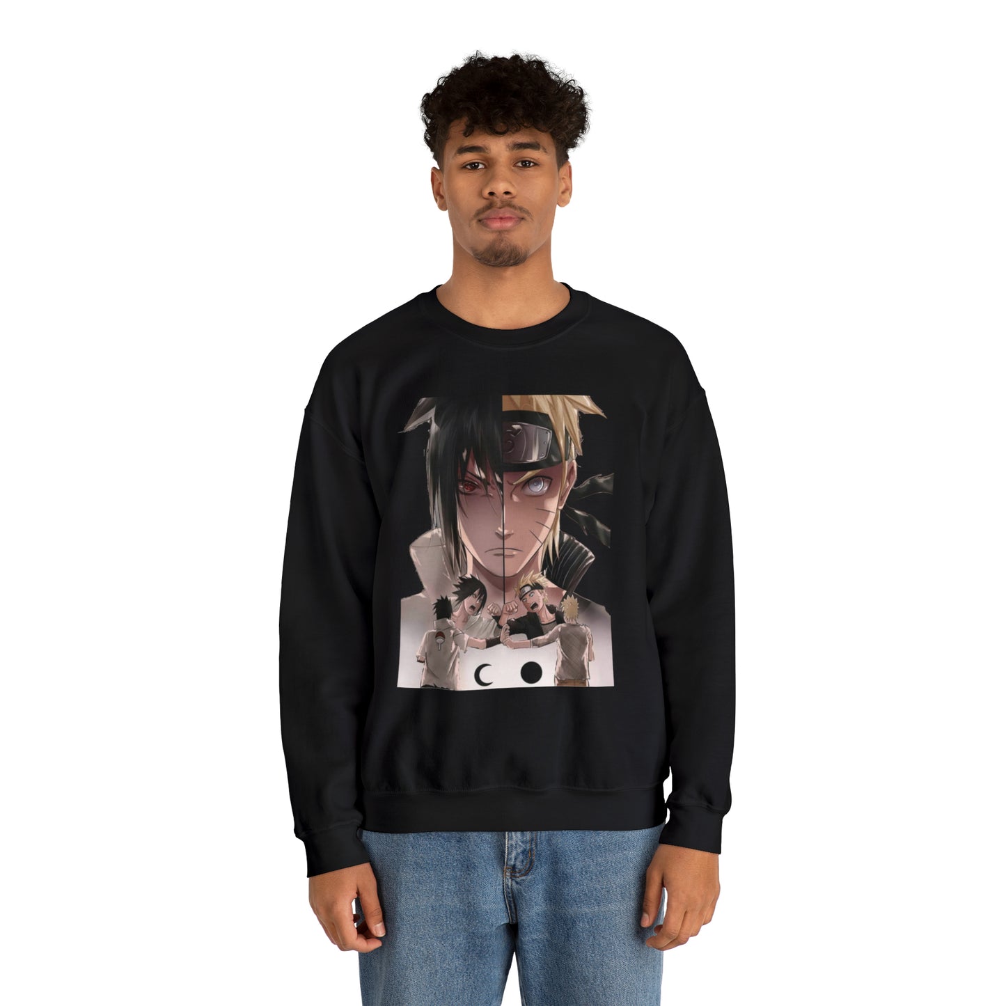 Sasuke x Naruto 1b Crewneck Sweatshirt