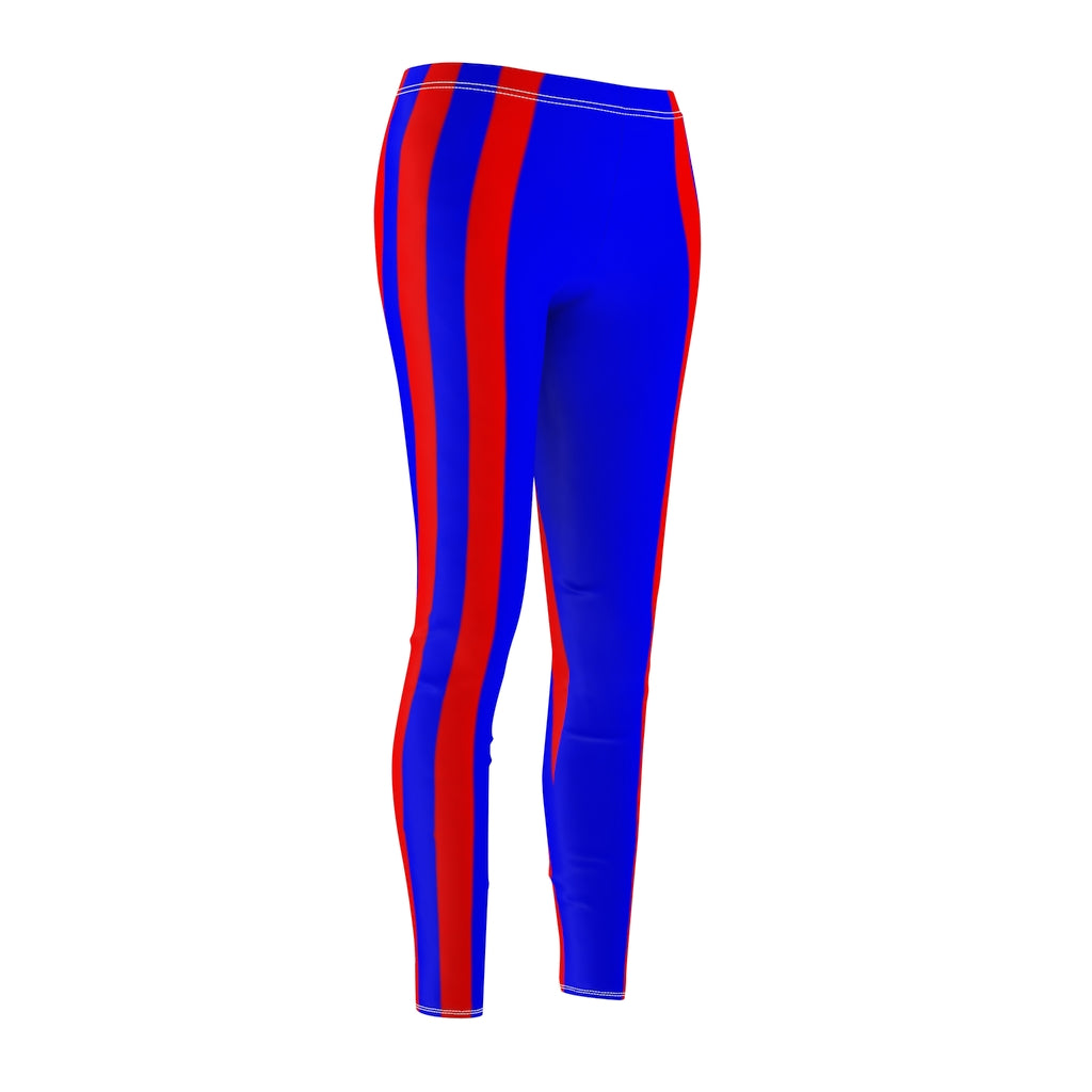 Navy Racer Leggings