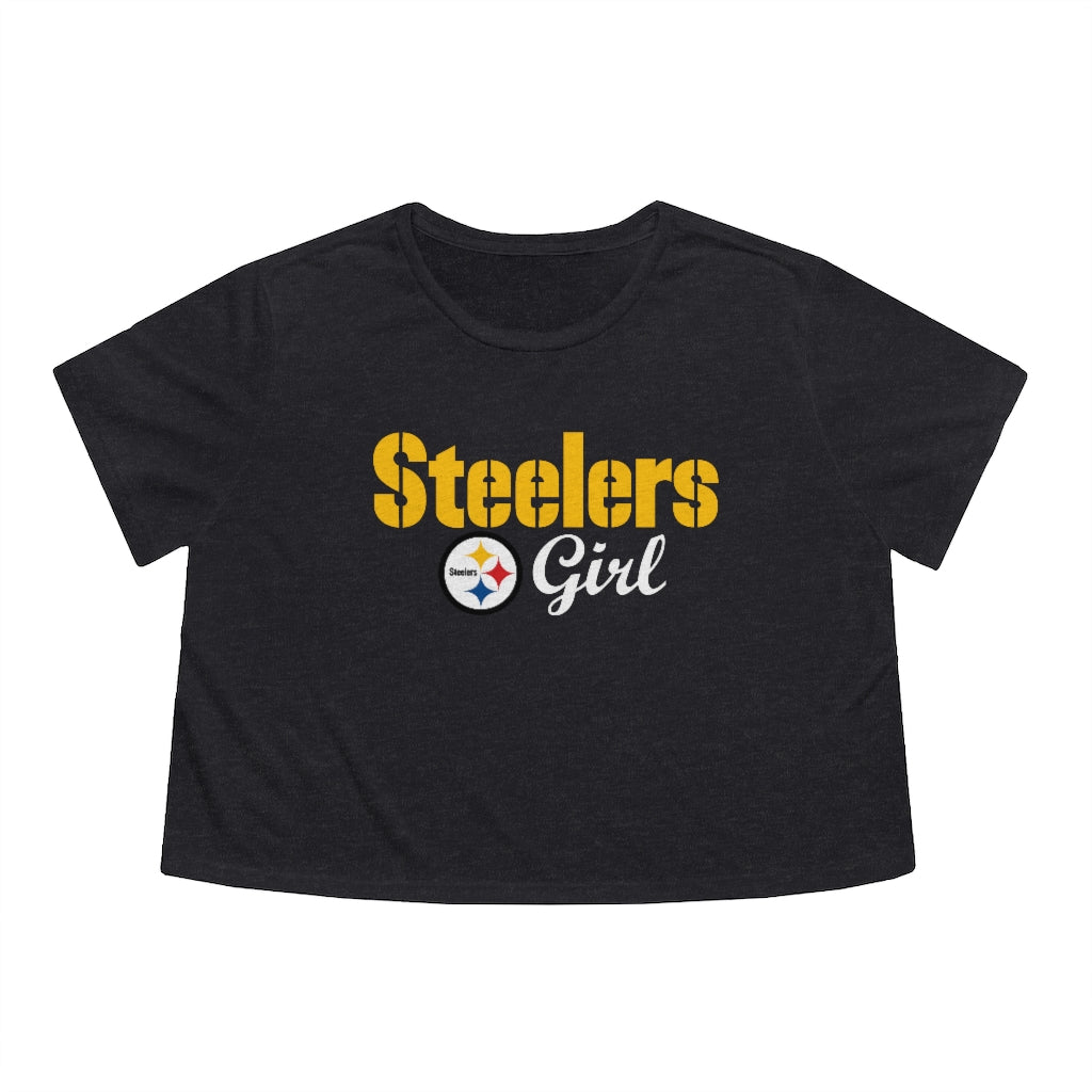 Steelers Girl Cropped Tee