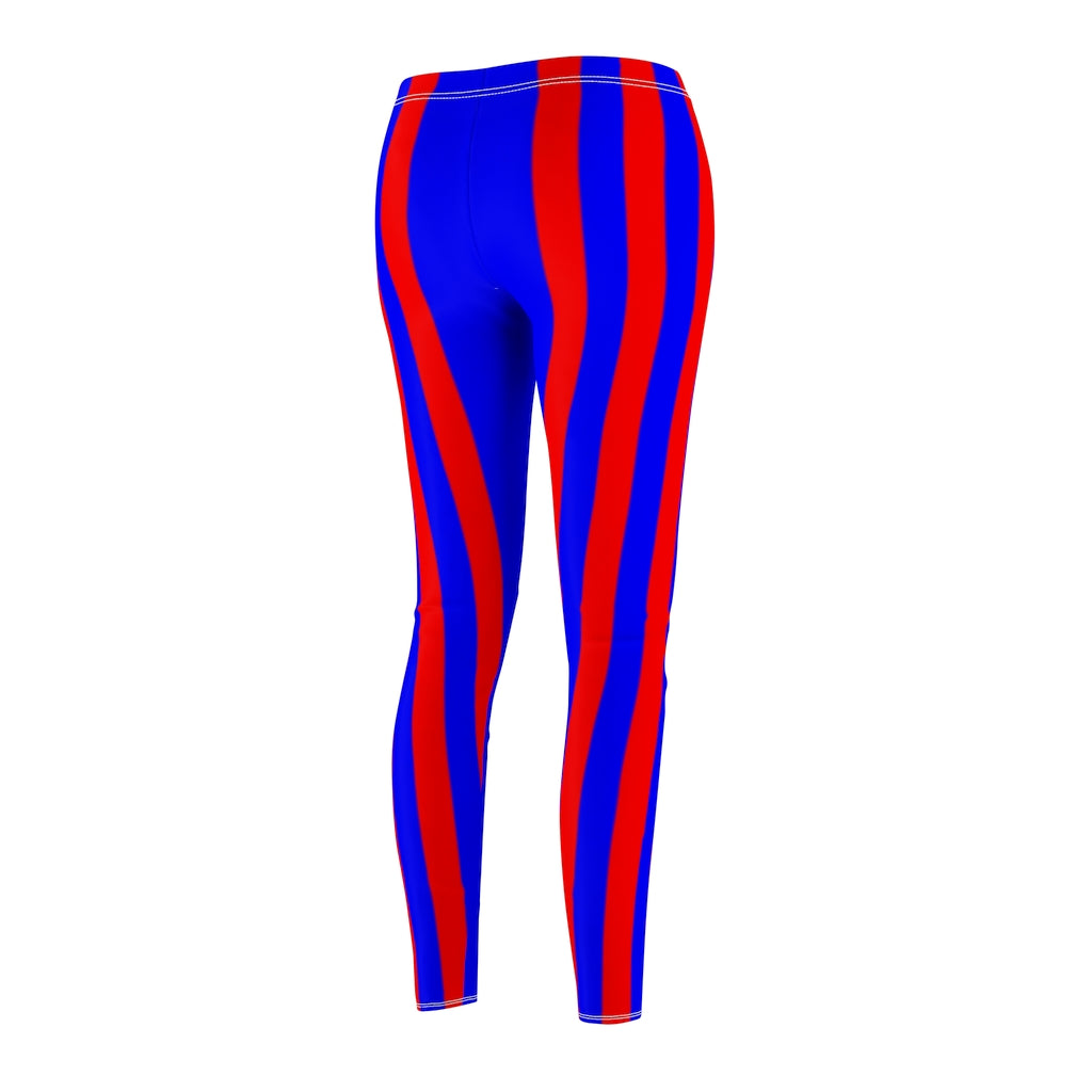 Navy Racer Leggings