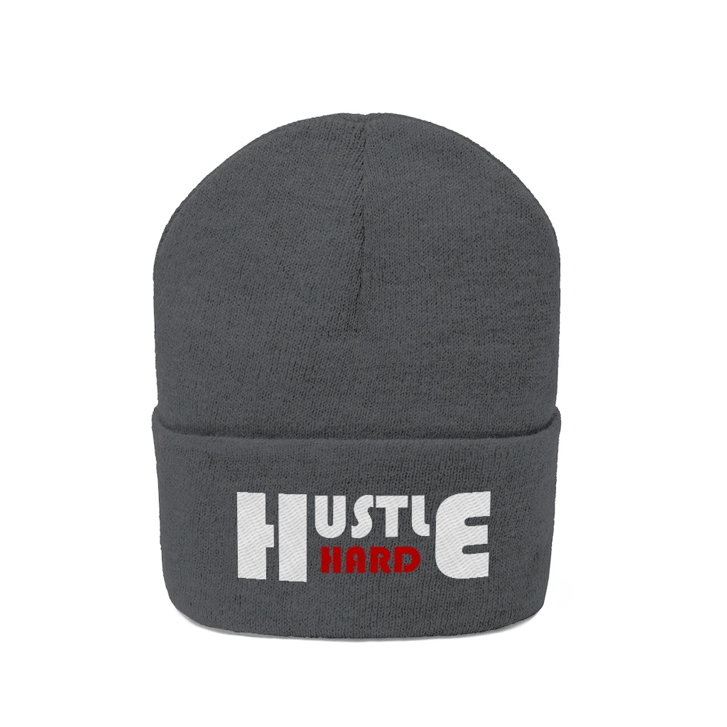 Hustle Hard Knit Beanie