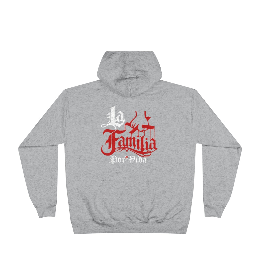 Hustle Hard La Familia Hoodie (Charcoal/Grey Heather)