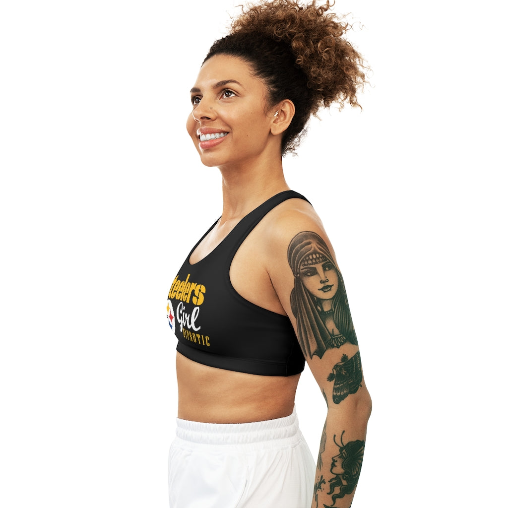 Steelers Seamless Sports Bra Hypnotic