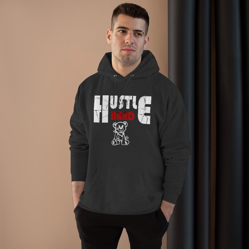 Hustle Hard Hoodie (Charcoal/Grey Heather)