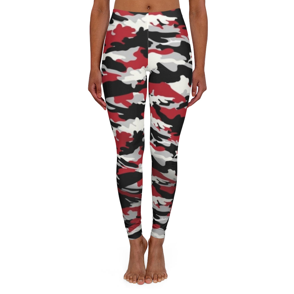 Camo: Red Black Off White