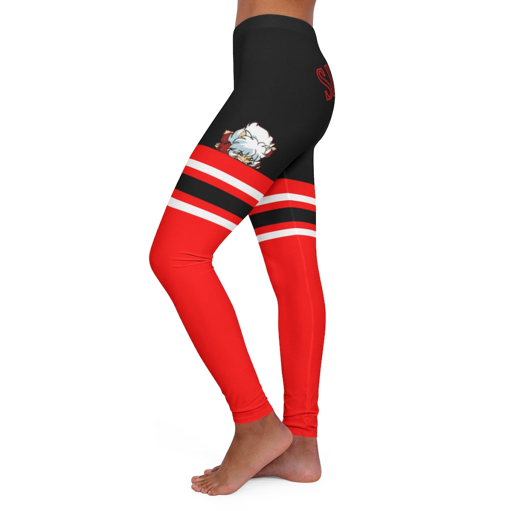 Sit Boy Knee Highs Red Black