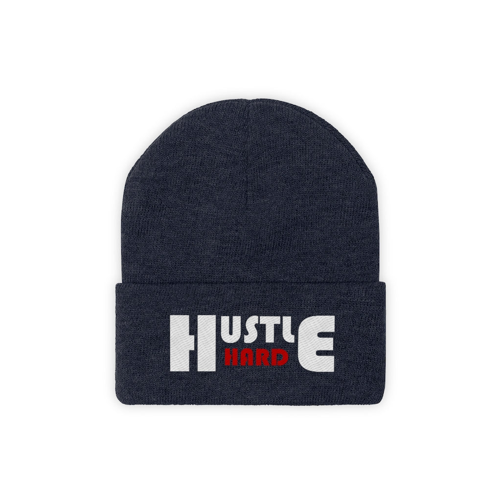 Hustle Hard Knit Beanie