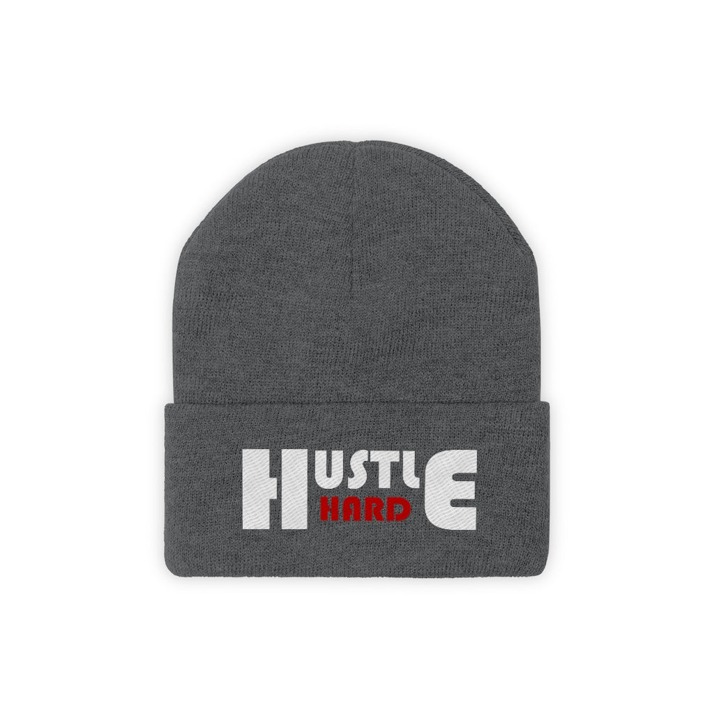 Hustle Hard Knit Beanie