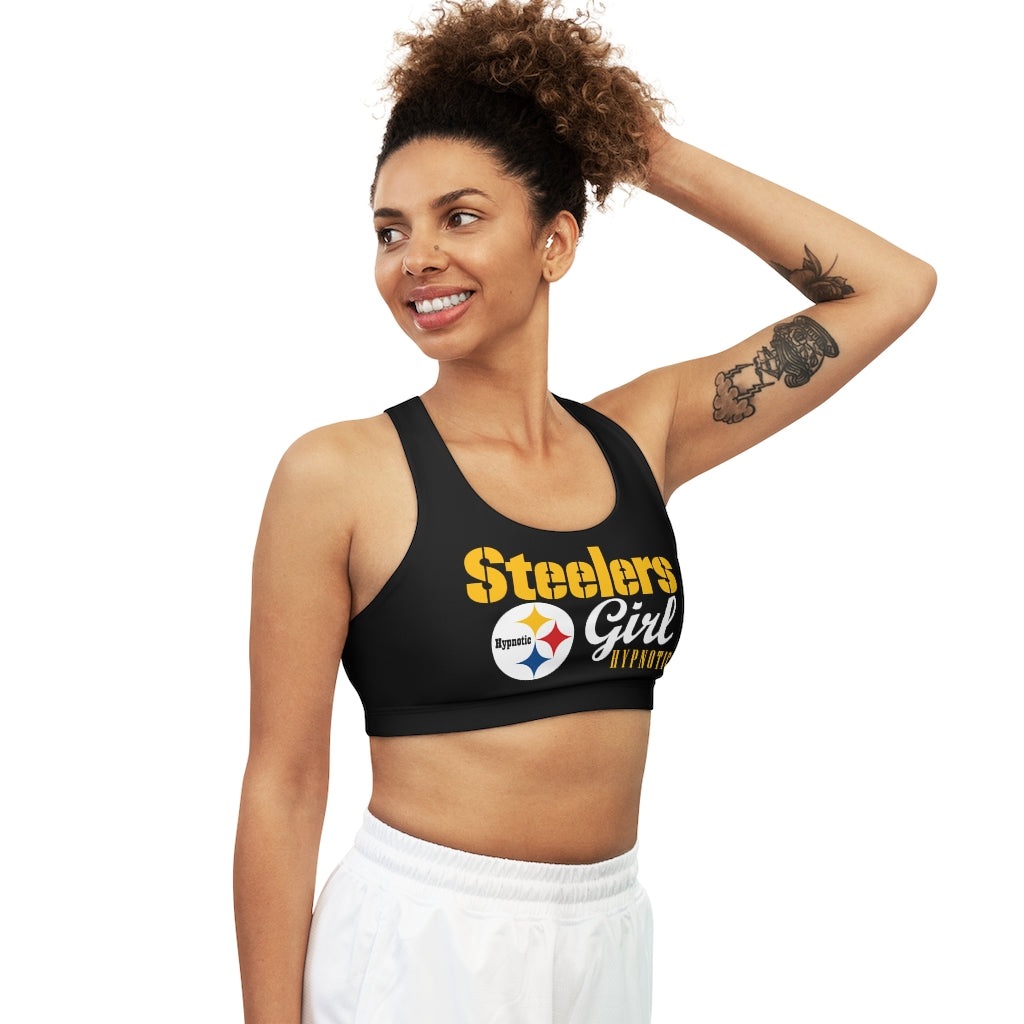 Steelers Seamless Sports Bra Hypnotic