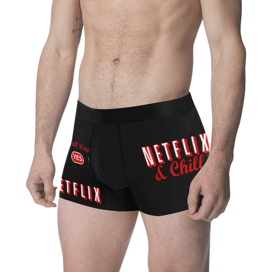 Netflix: Still Watching (Night) Men's Boxer Briefs