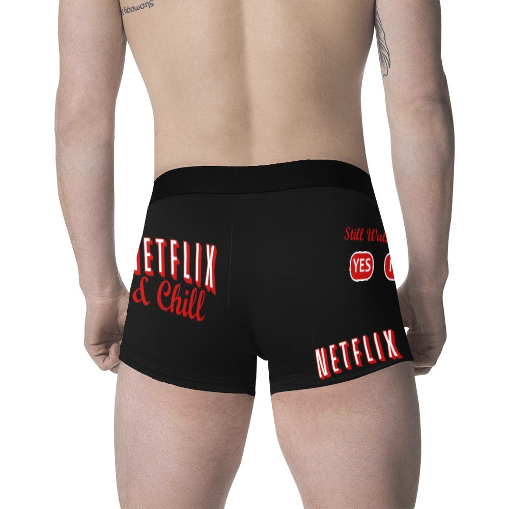 Netflix: Still Watching (Night) Men's Boxer Briefs