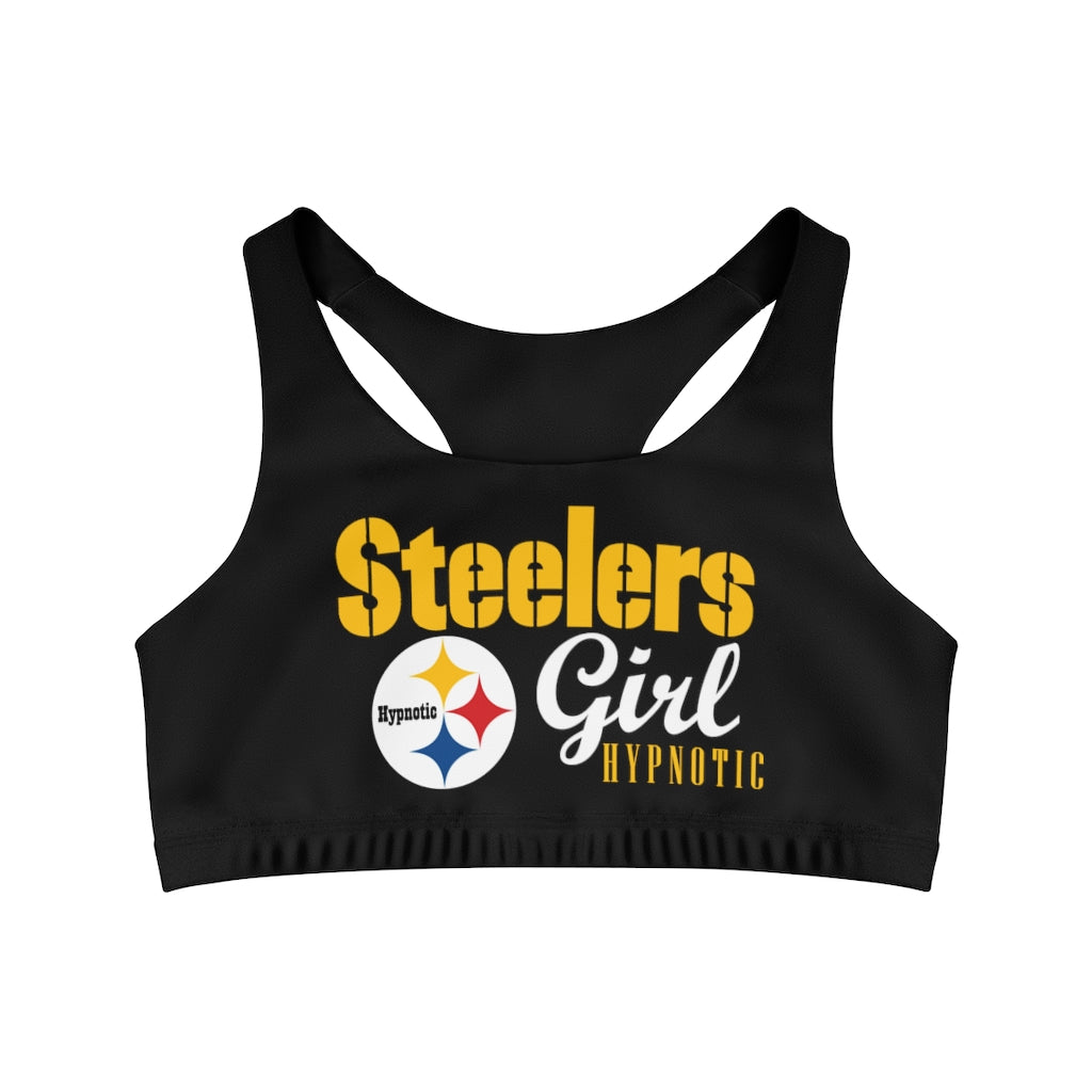 Steelers Seamless Sports Bra Hypnotic