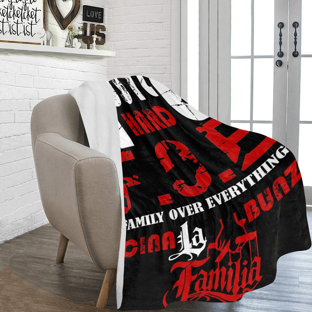 Hustle Foe La Familia Fleece Blanket