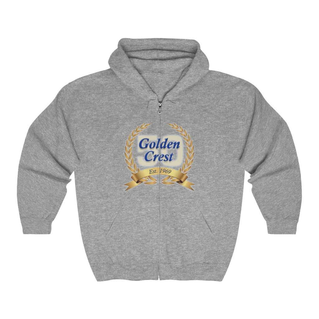 Golden Crest Full Zip Hoodi 1