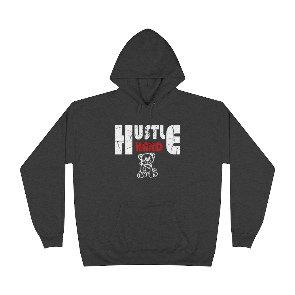 Hustle Hard Hoodie (Charcoal/Grey Heather)