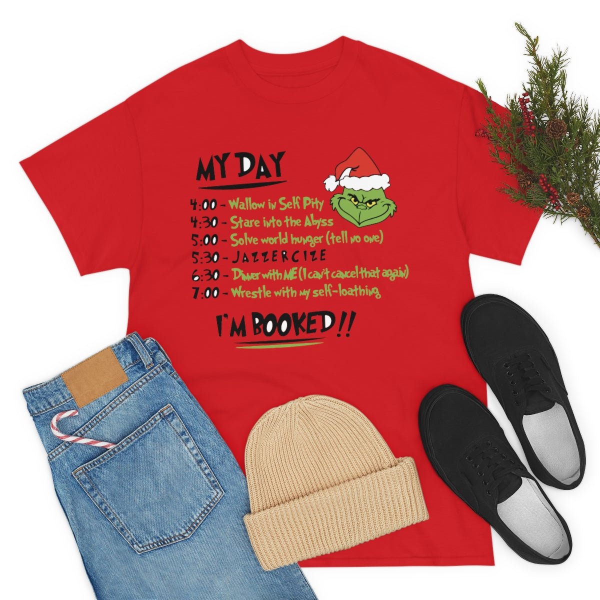 Grinch Im Booked Tee