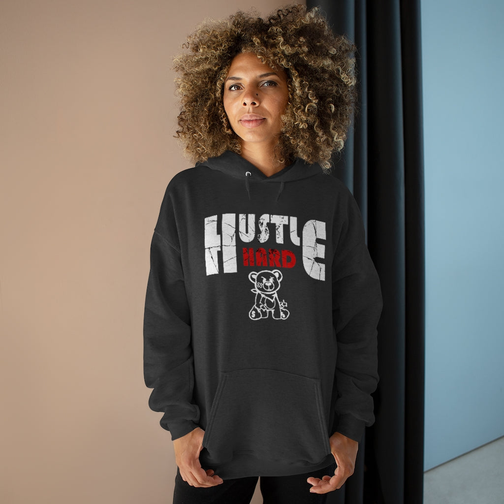 Hustle Hard Hoodie (Charcoal/Grey Heather)