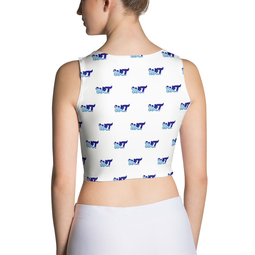 Wet Wet White Crop Top