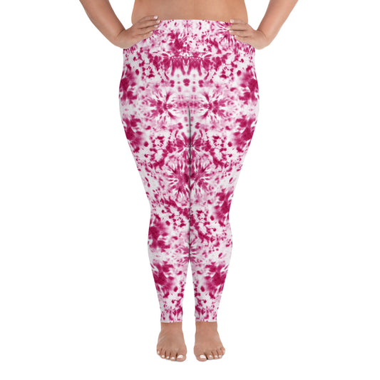 All-Over Print Plus Size Leggings