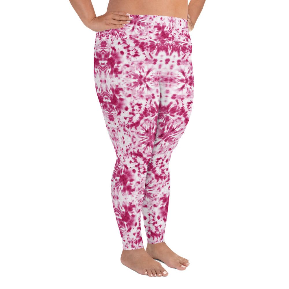 All-Over Print Plus Size Leggings