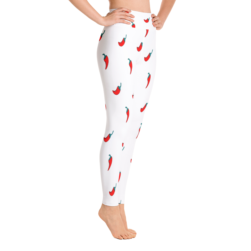 Chili Pepper Yoga Leggings