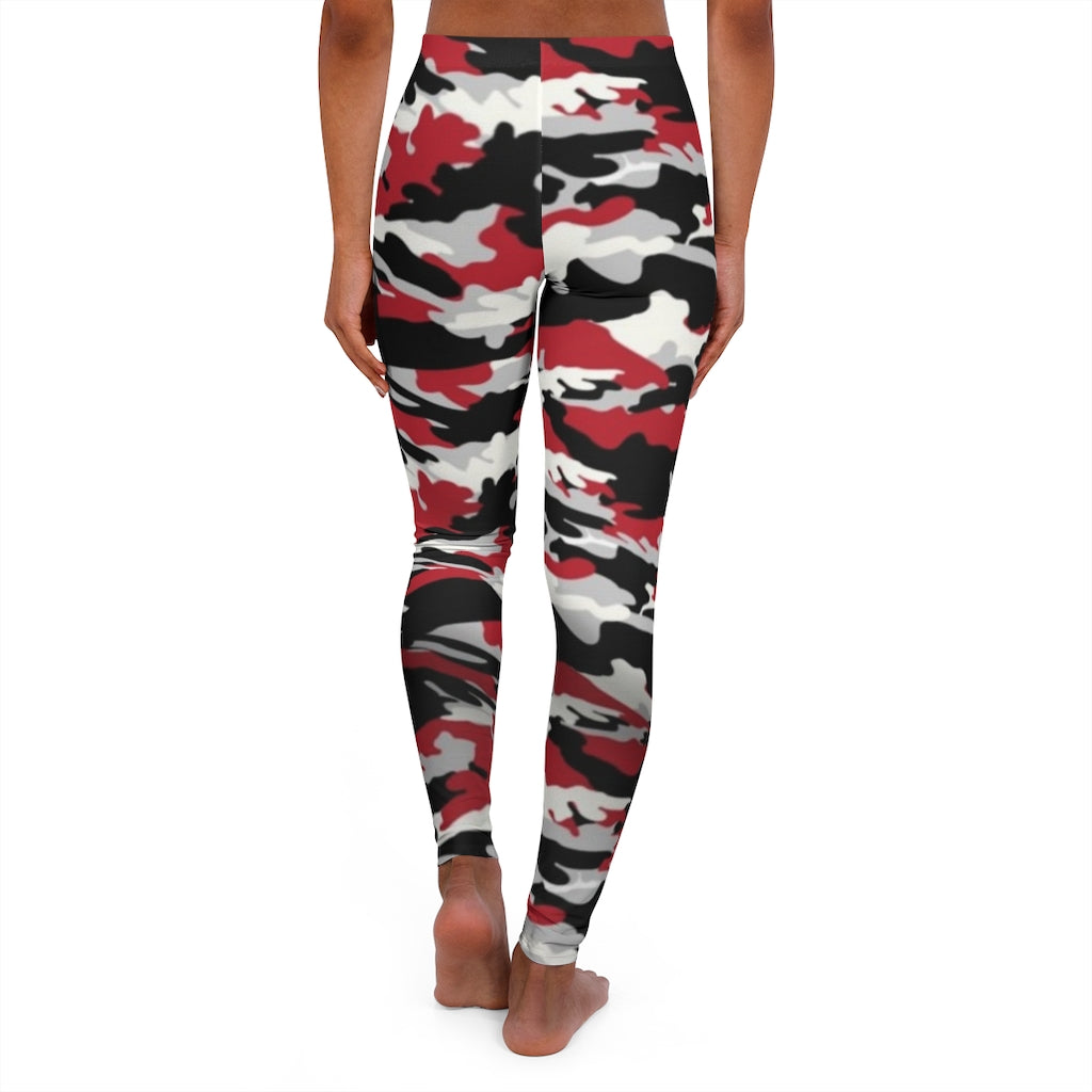 Camo: Red Black Off White