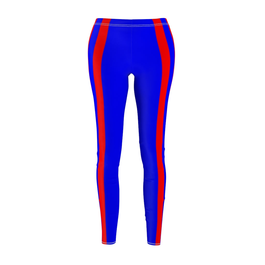 Navy Racer Leggings