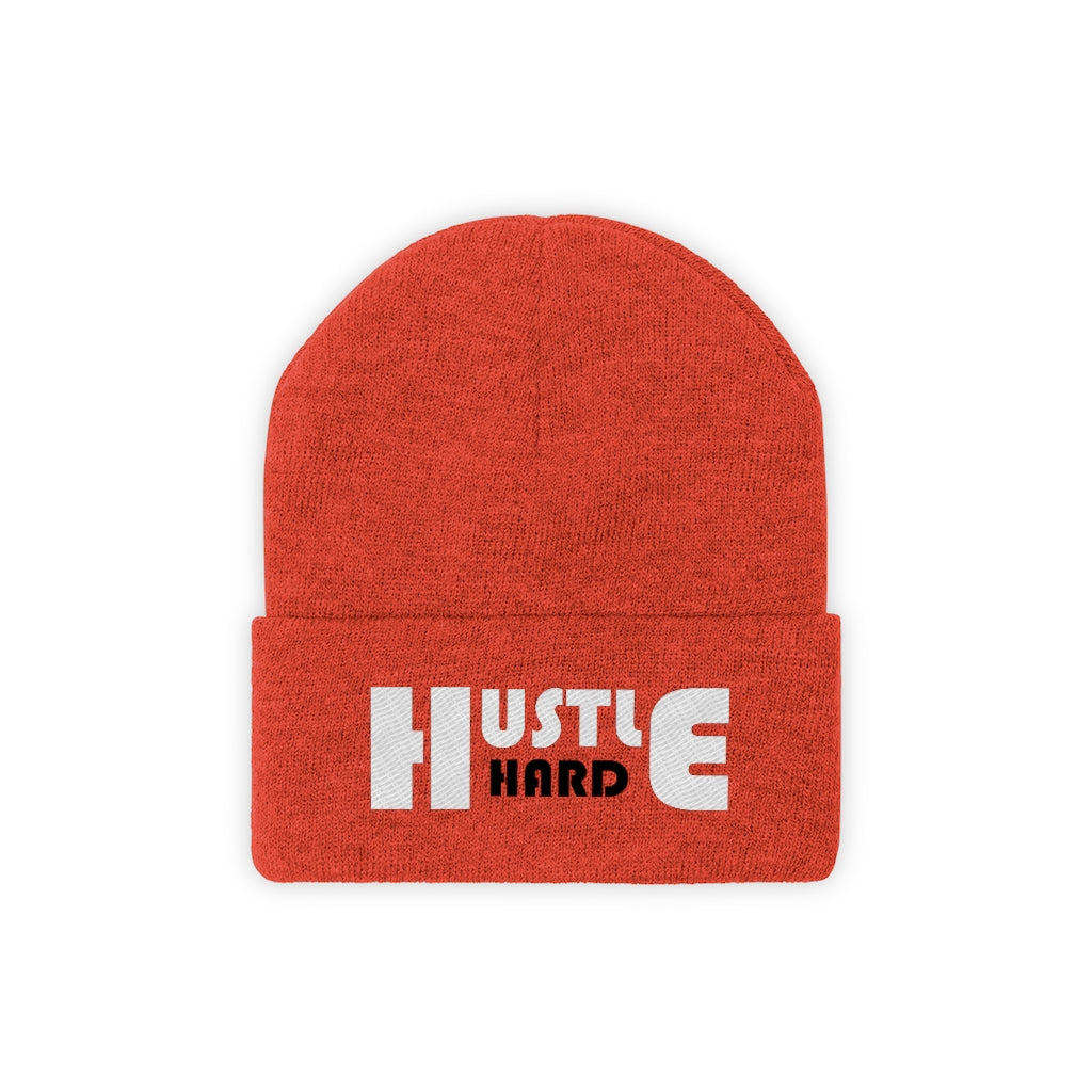 Hustle Hard Knit Beanie