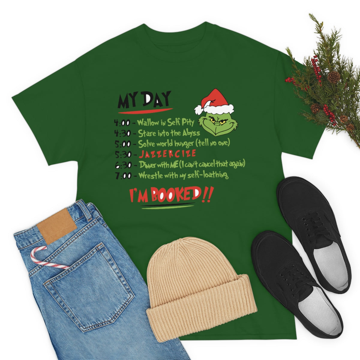 Grinch Im Booked Tee