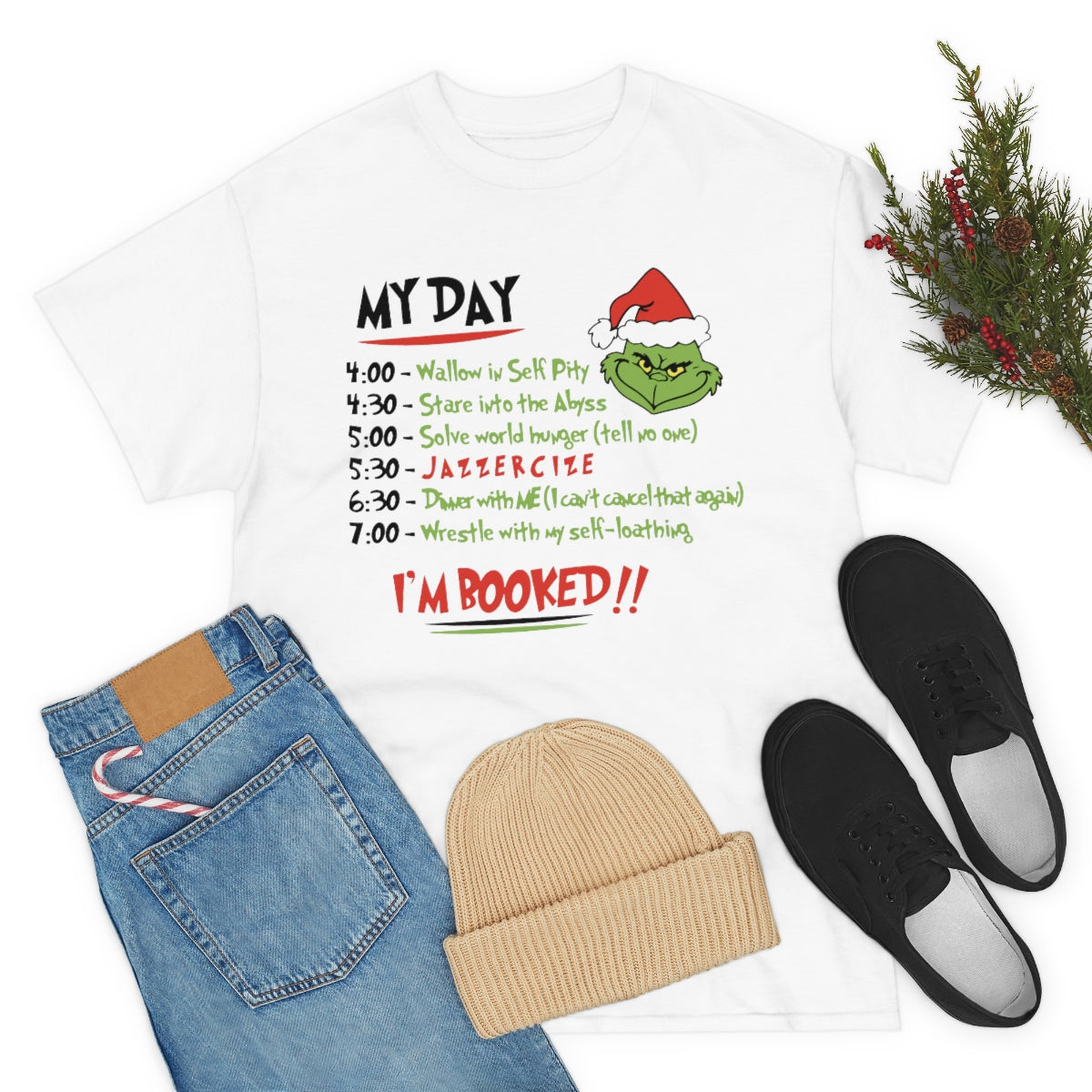 Grinch Im Booked Tee