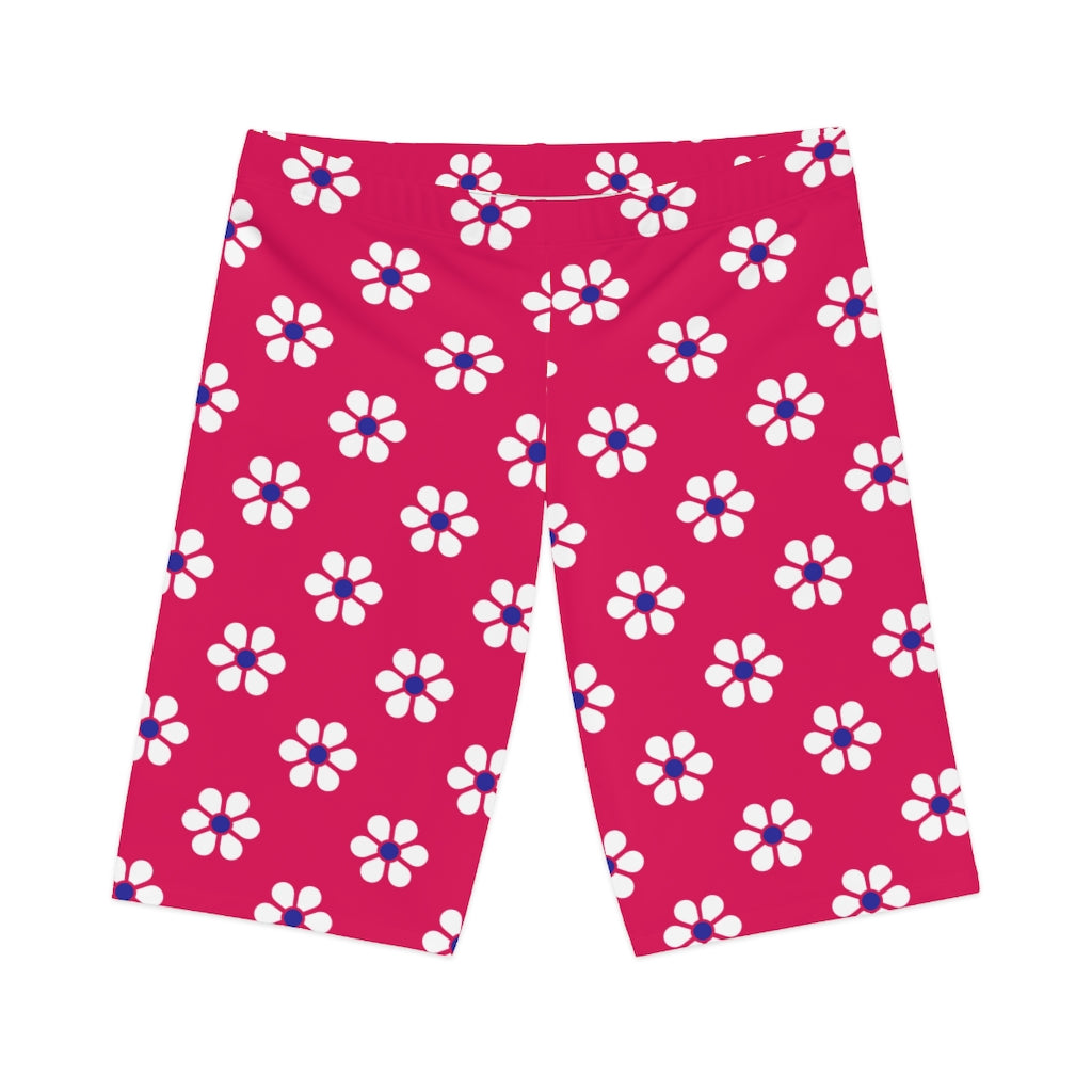 Daisy 2 ( Pink ) Bike Shorts