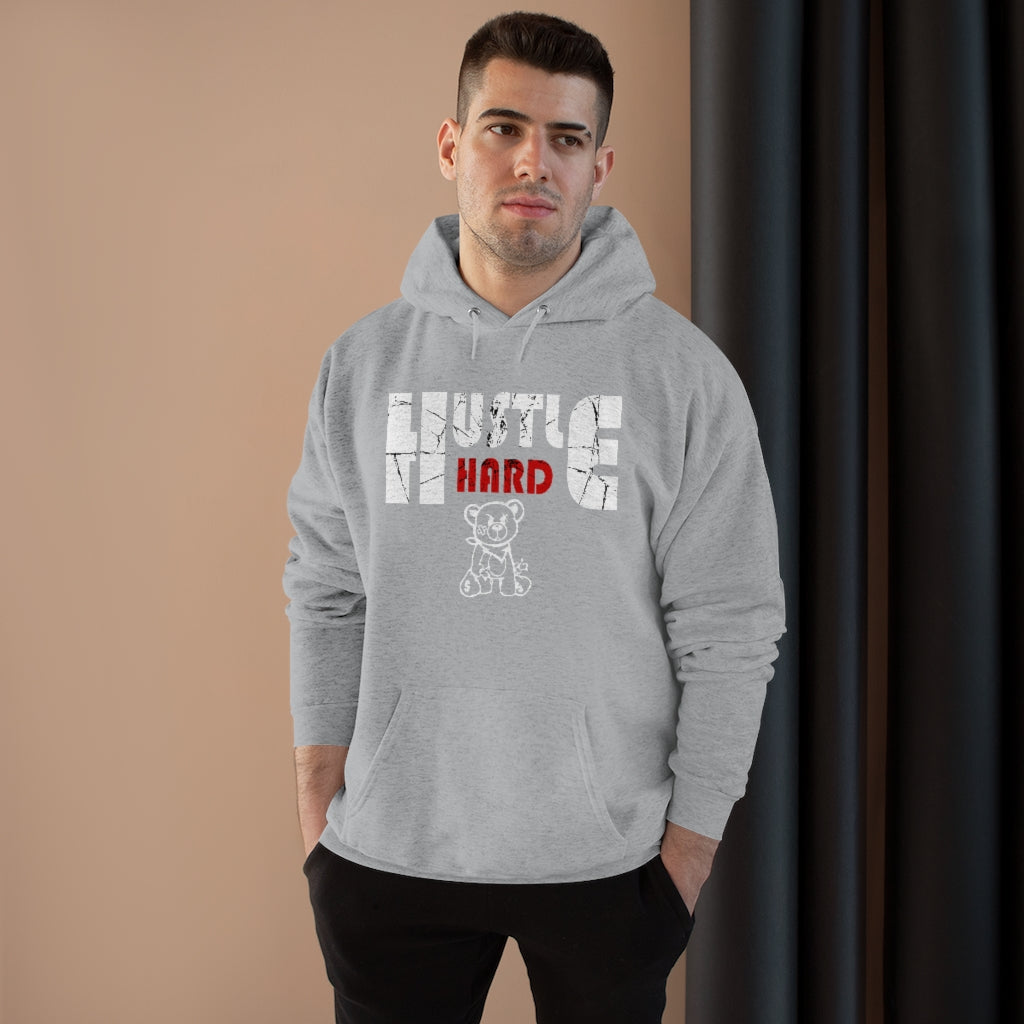 Hustle Hard Hoodie (Charcoal/Grey Heather)